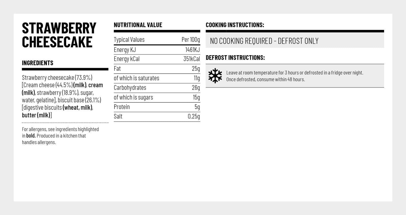 Strawberry Cheesecake Nationwide Delivery Eatto.ie
